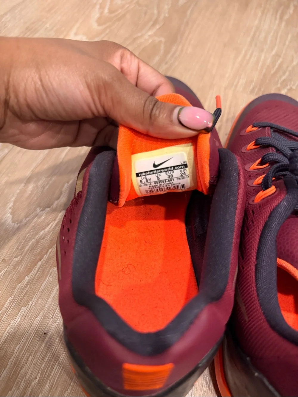 Nike Kobe Bryant 9’s “Deep Garnet”